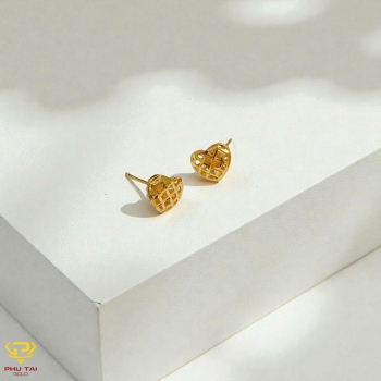 Khuyên tai vàng ta (mã KT 292)